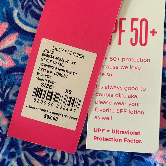 Lilly Pulitzer Taking it Easy weekender high rise shorts - Picture 4 of 5